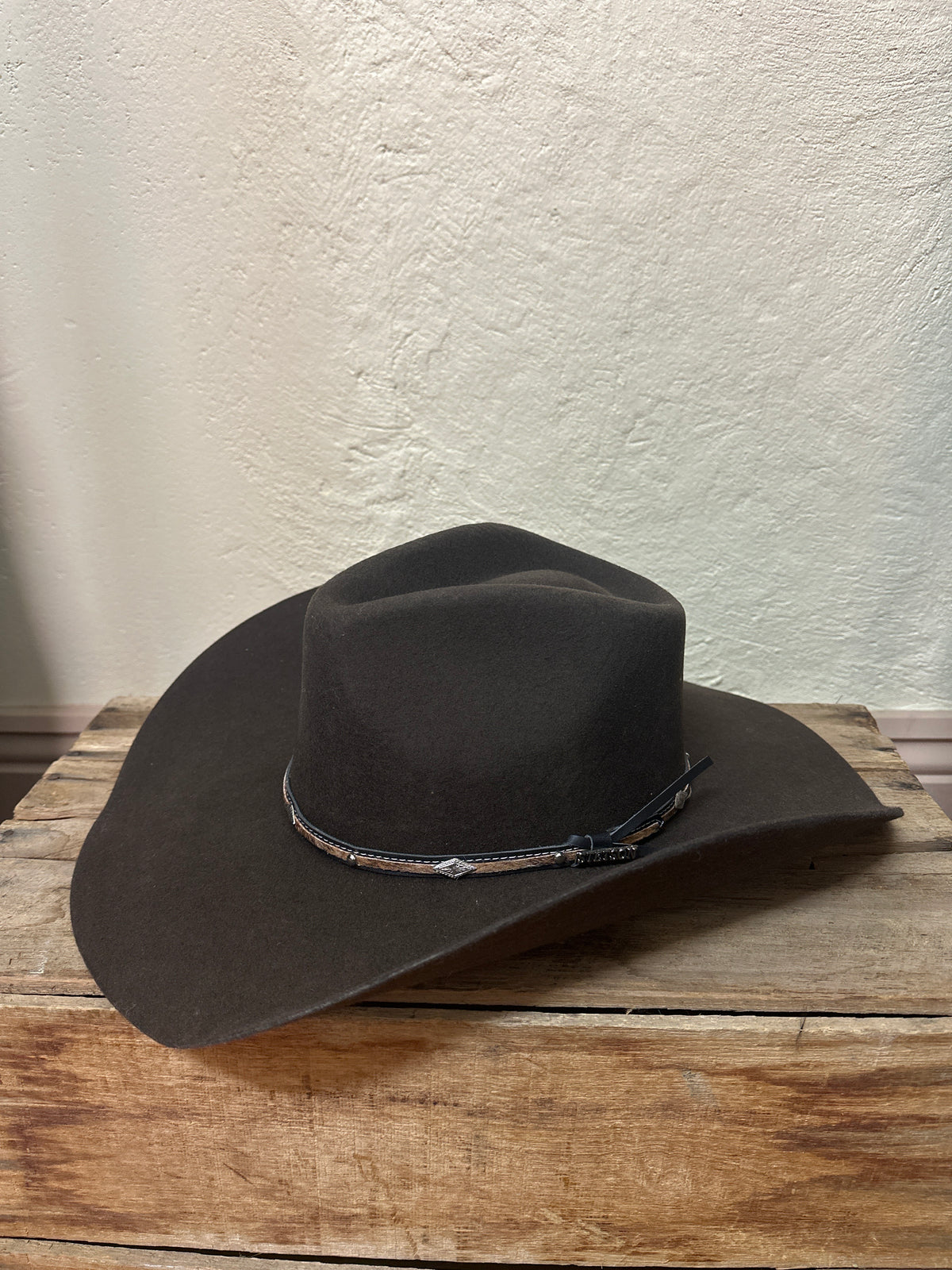 Stetson Rangers Cap Stetson Ranger Wool Felt Hat – Smoke and Whisky