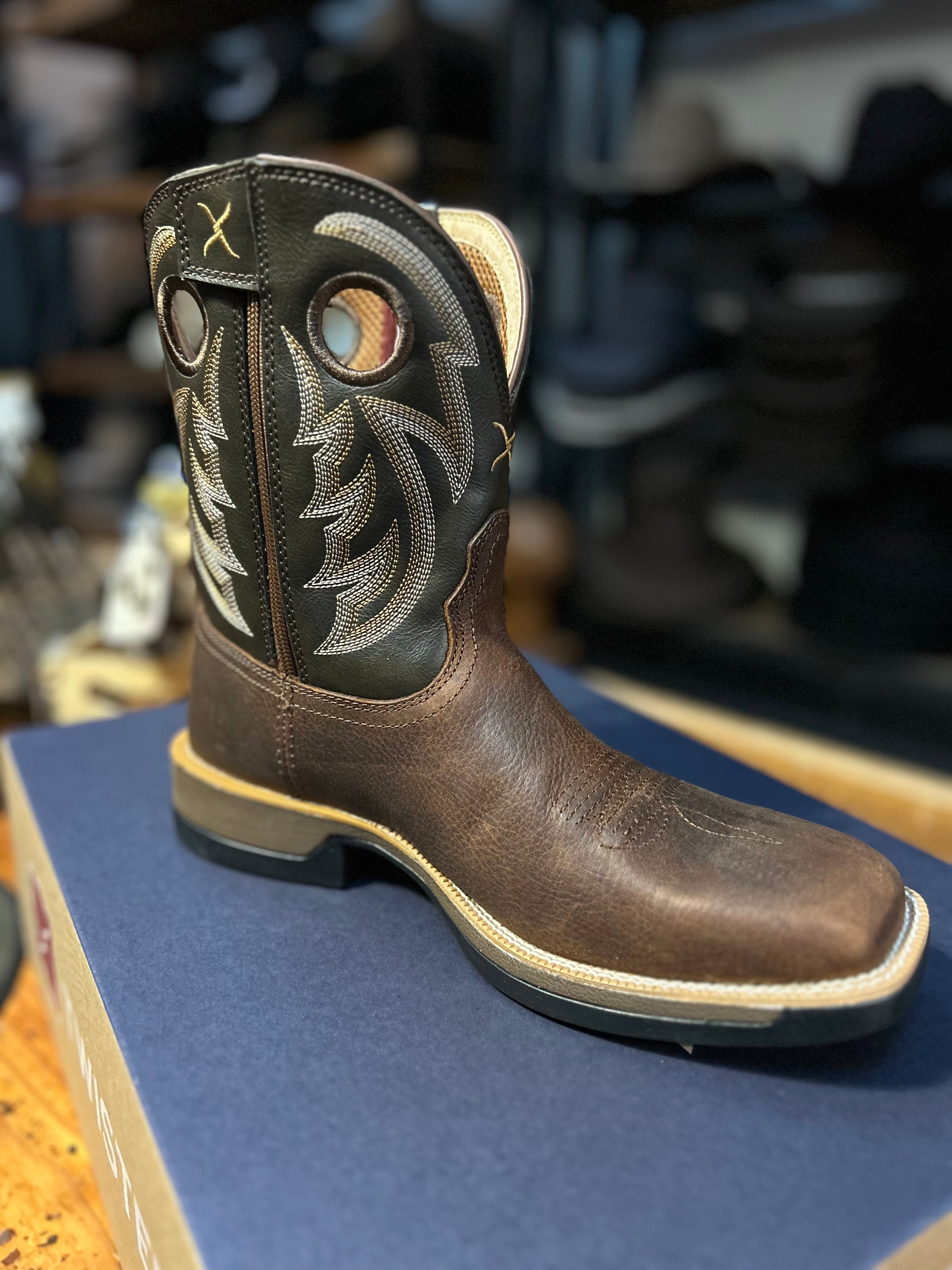 Twisted X 9 Tech 1 Zip Boot -  Burnt Brown