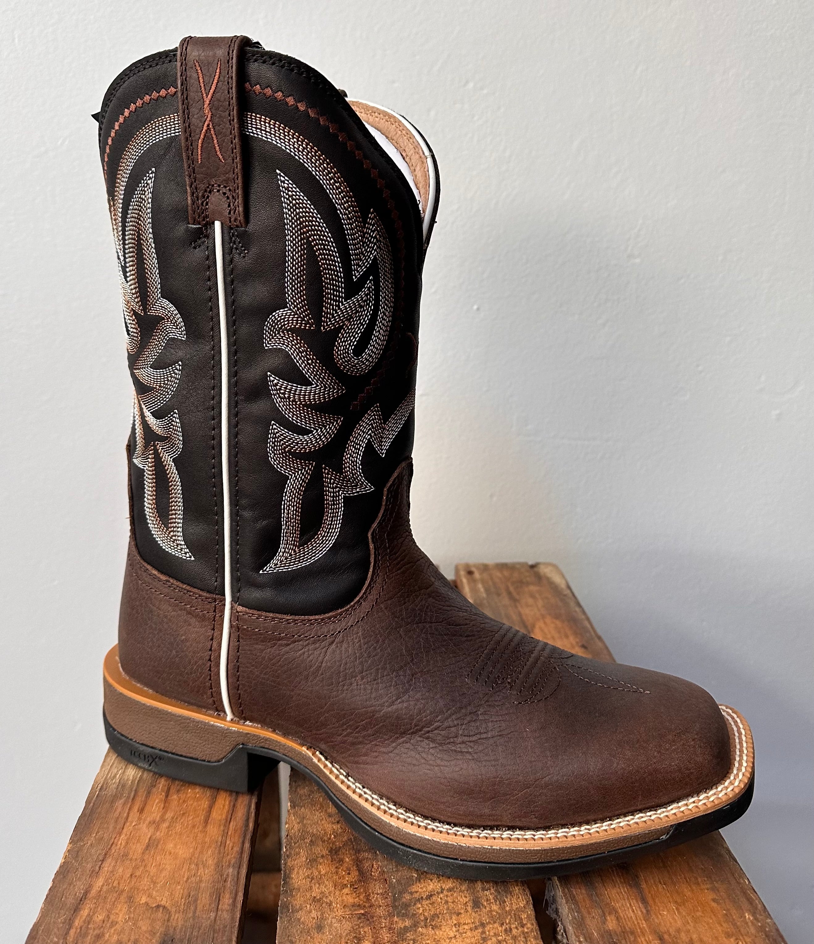 Twisted X Tech X1 Boot Brown / Antique Black