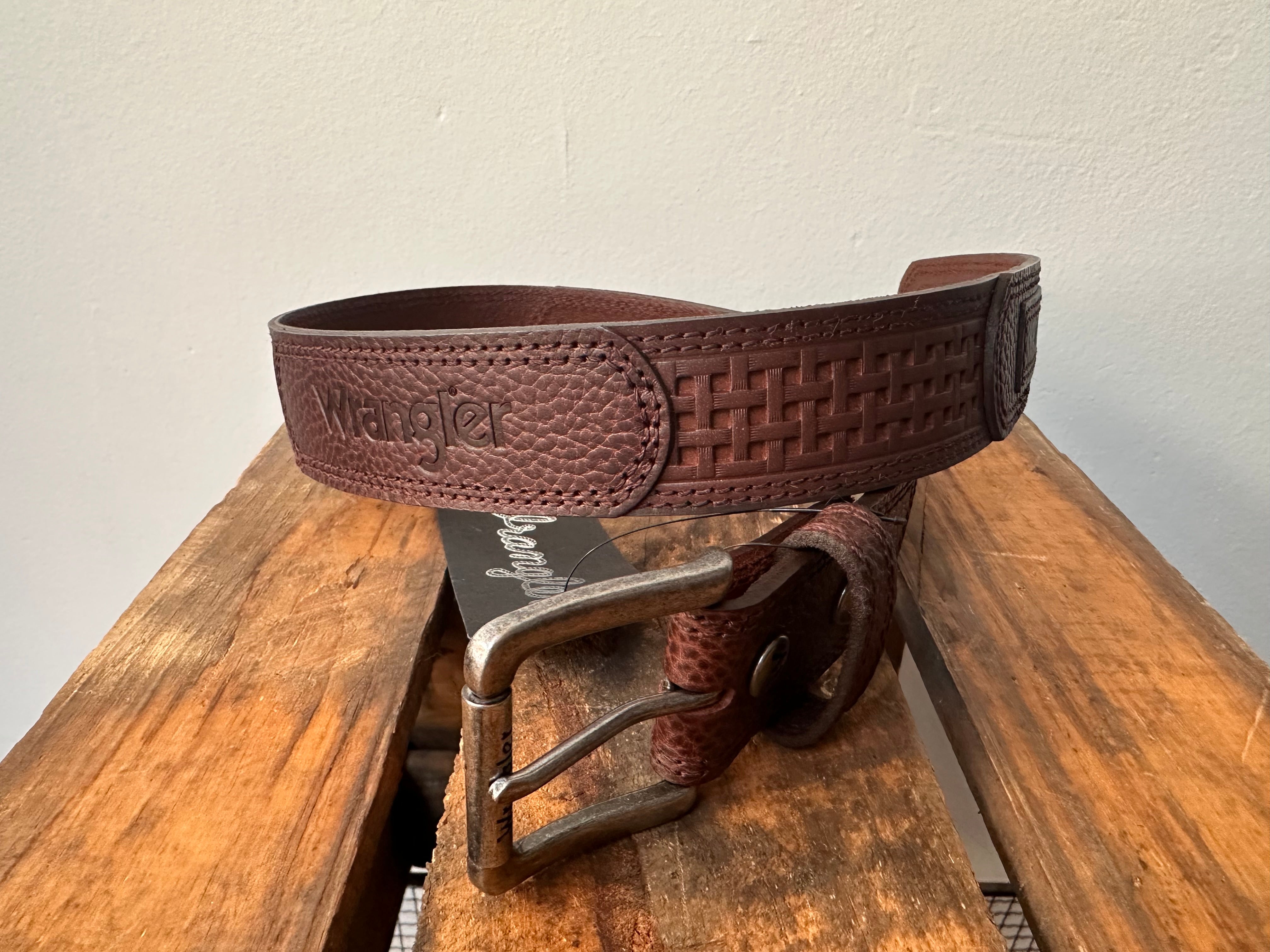 Wrangler Murphy Belt Chocolate