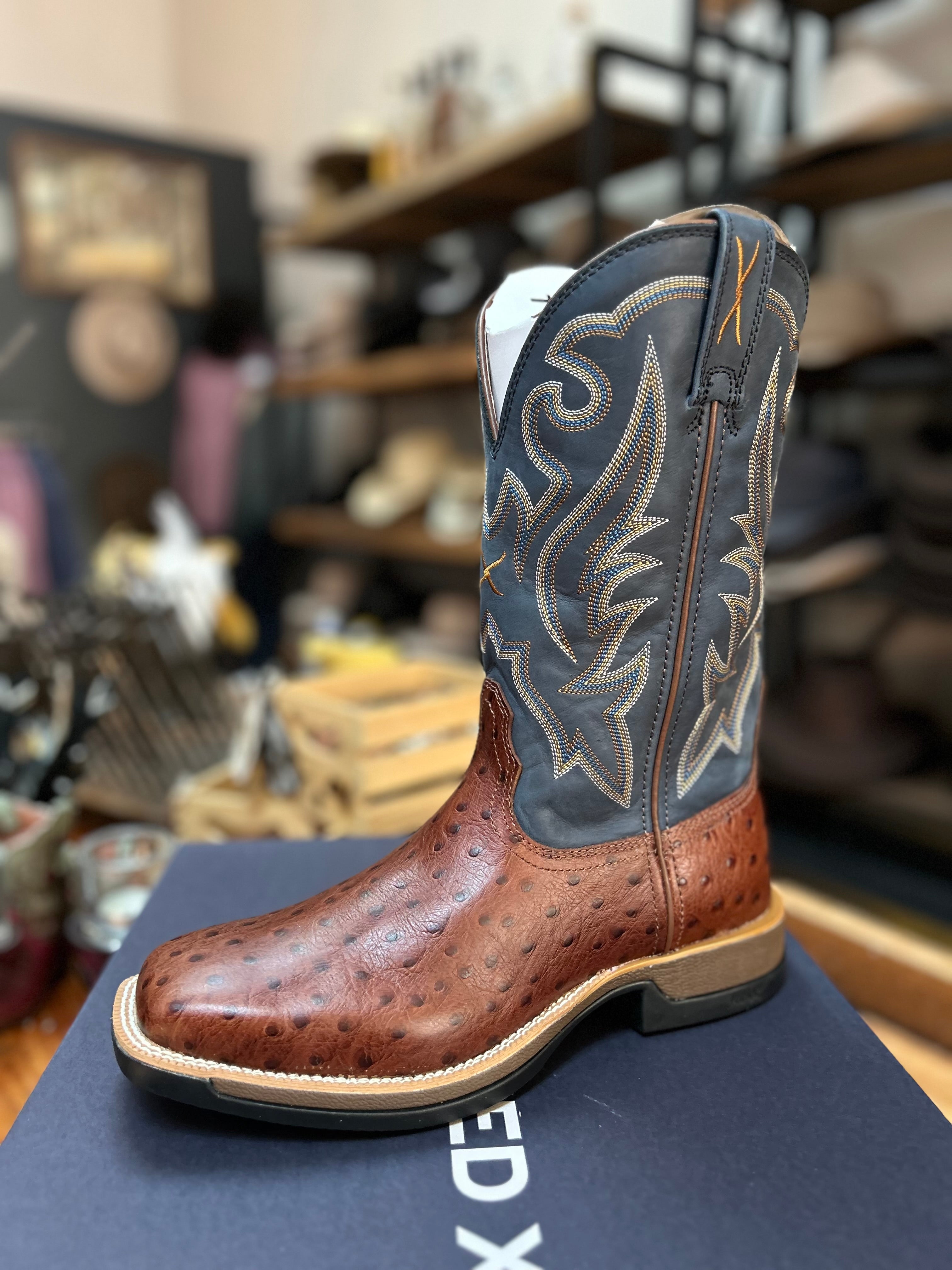 Twisted X 11 Tech x1 Boot -  Chestnut / Navy