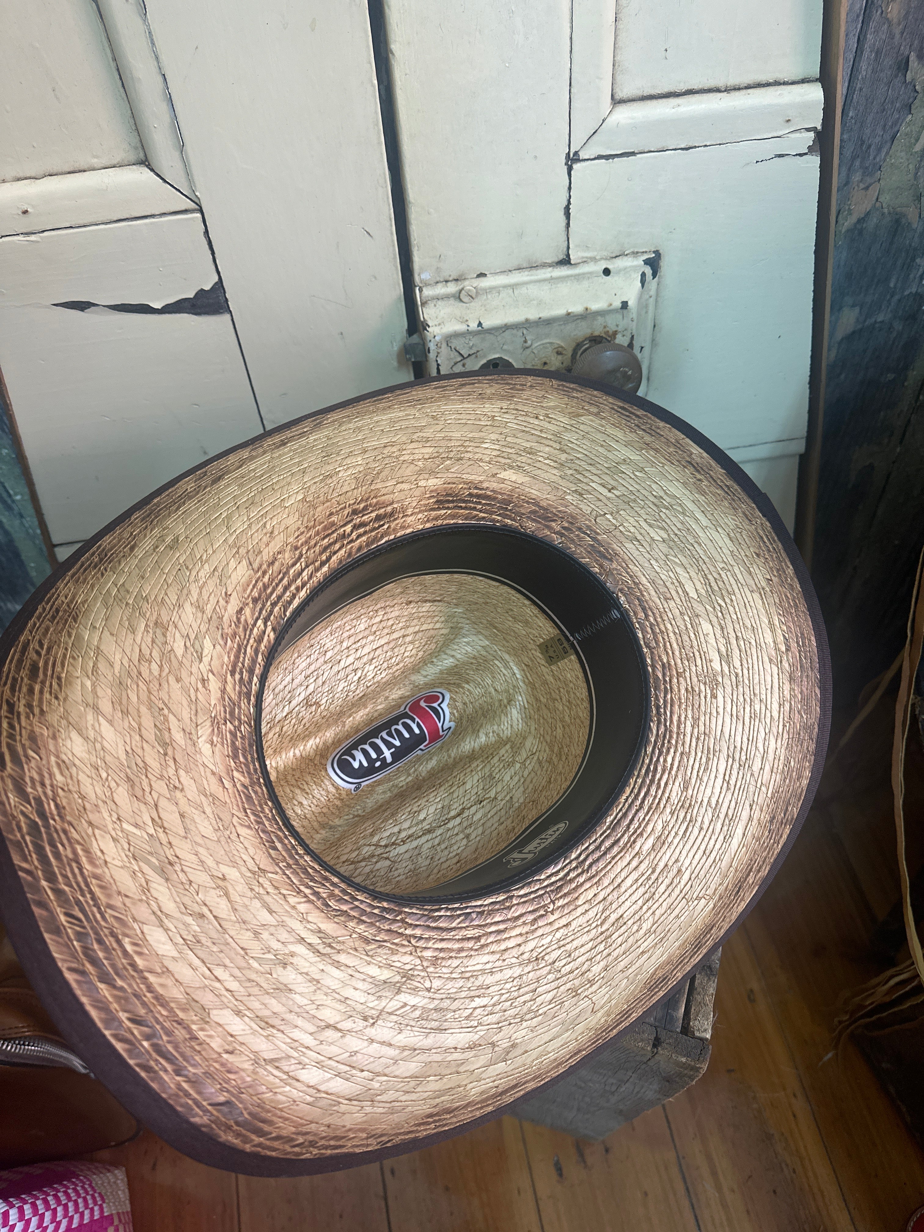 Justin Trigger Palm Straw Hat