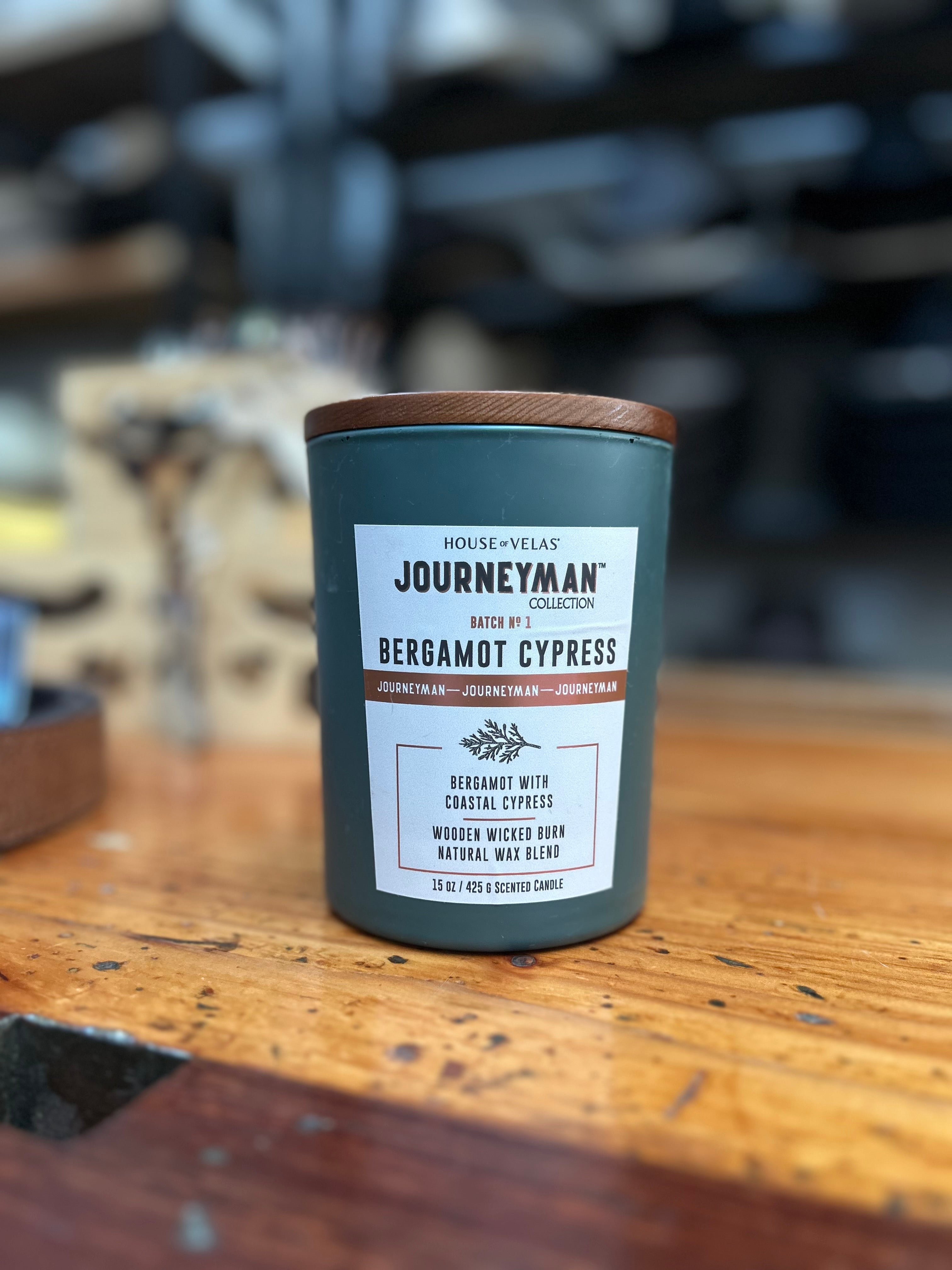 Bergamot Cypress Journeyman Candle