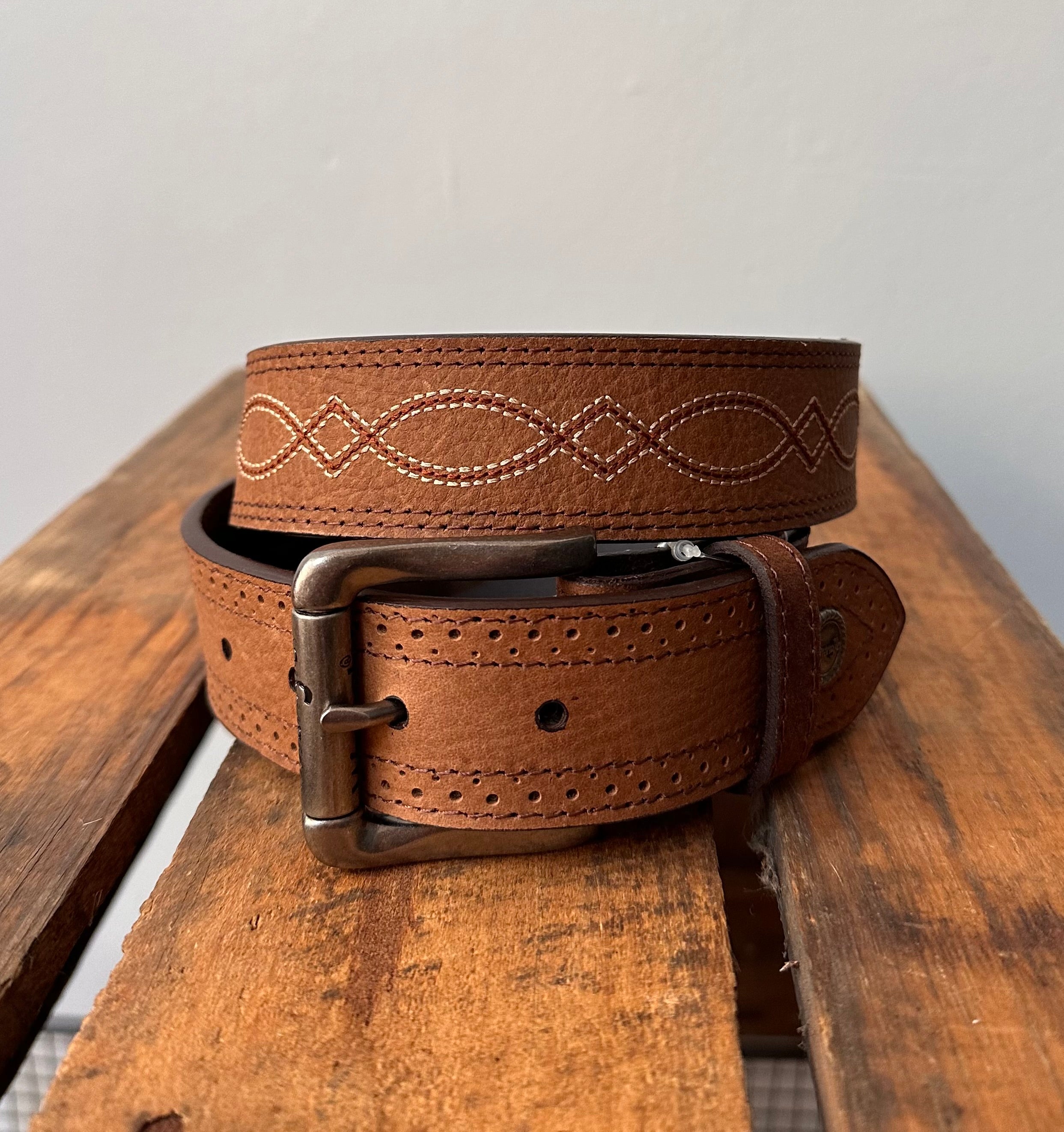 Wrangler Winton Belt Coffee