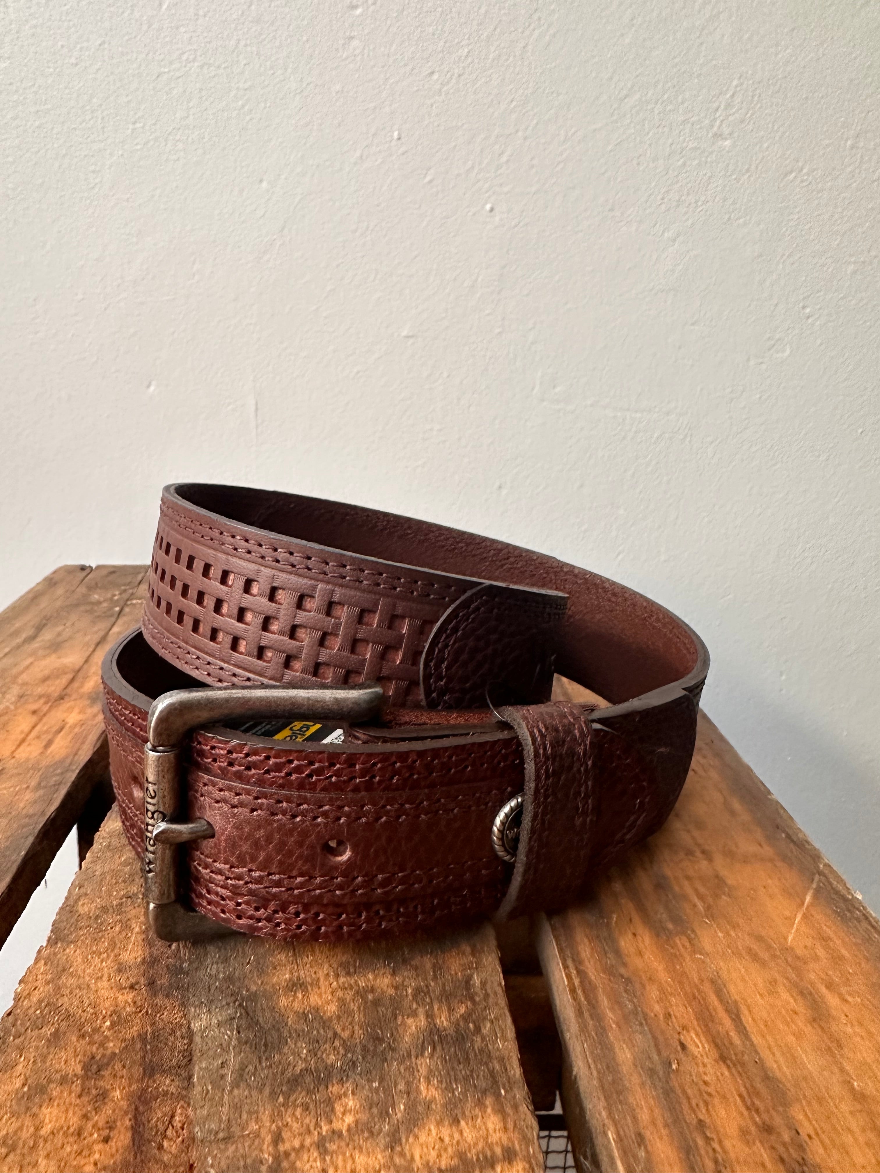 Wrangler Murphy Belt Chocolate