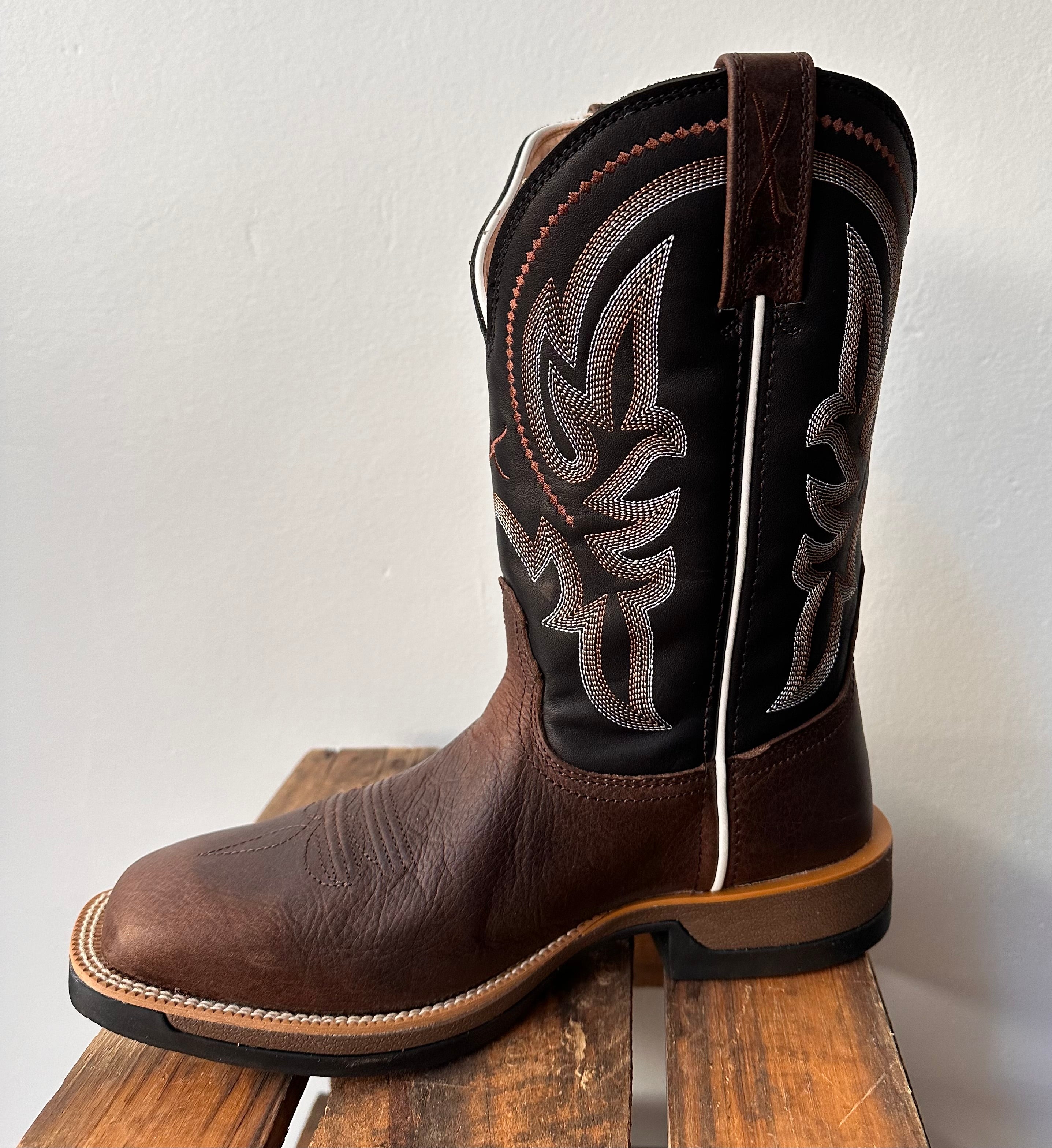 Twisted X Tech X1 Boot Brown / Antique Black