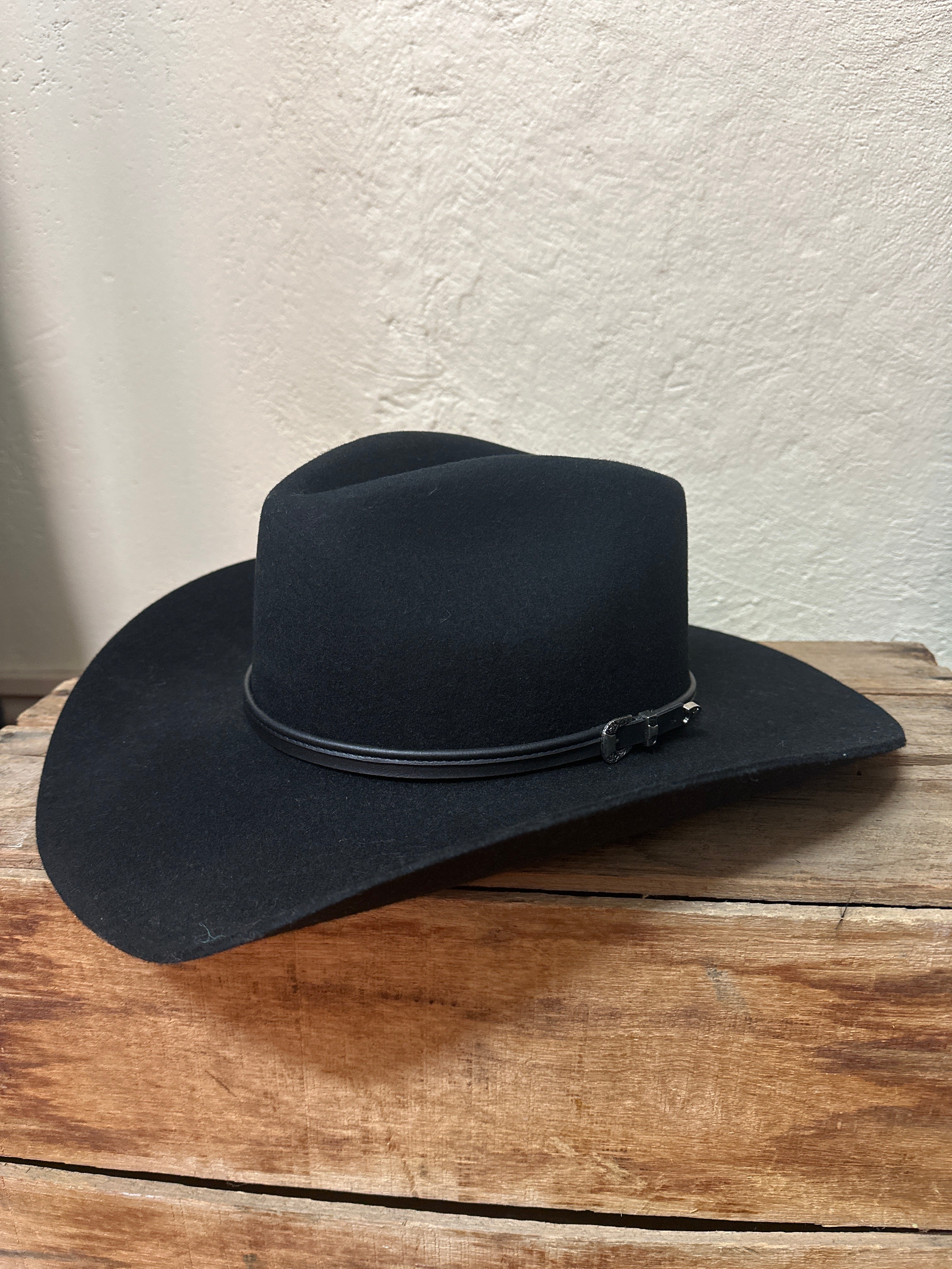 Stetson Seneca Buffalo Fur Felt Hat