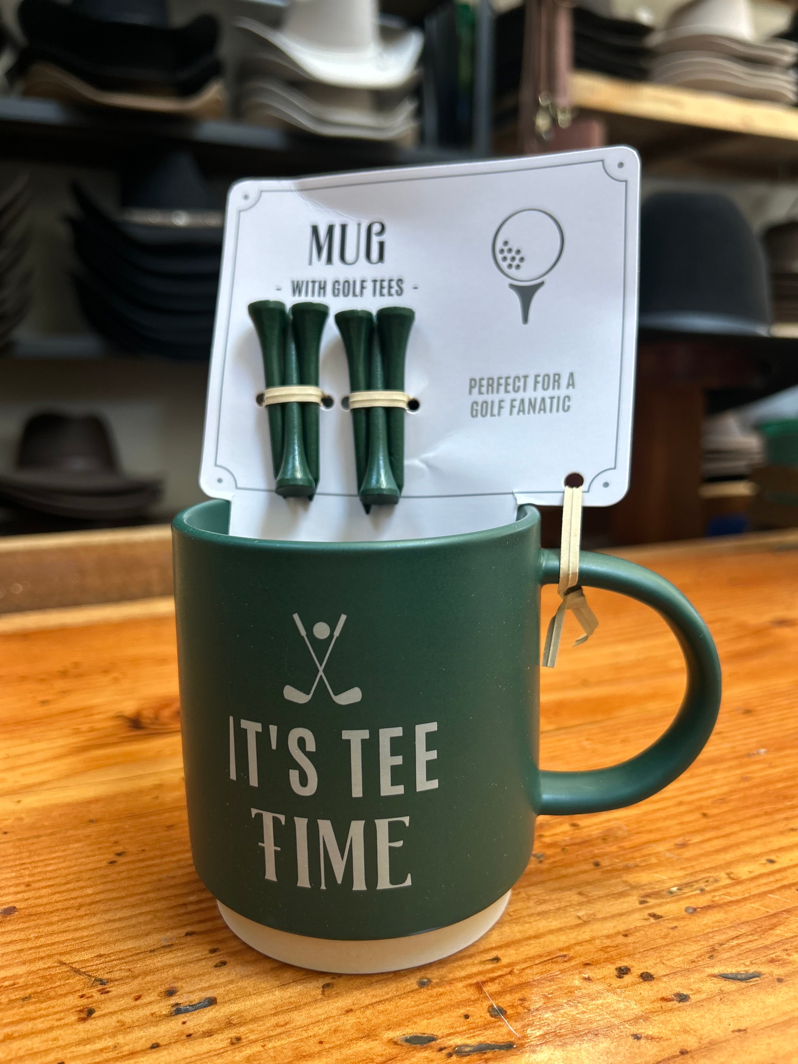 It’s Tee Time Mug & Golf Tees