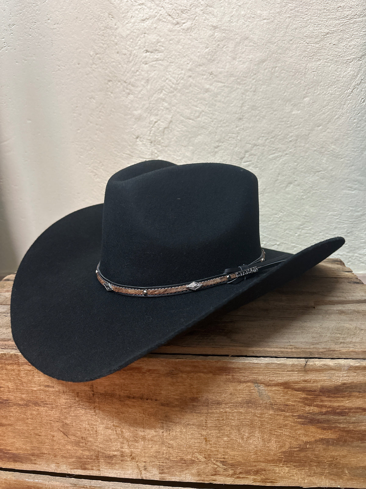 Stetson Rangers Cap Stetson Ranger Wool Felt Hat – Smoke and Whisky