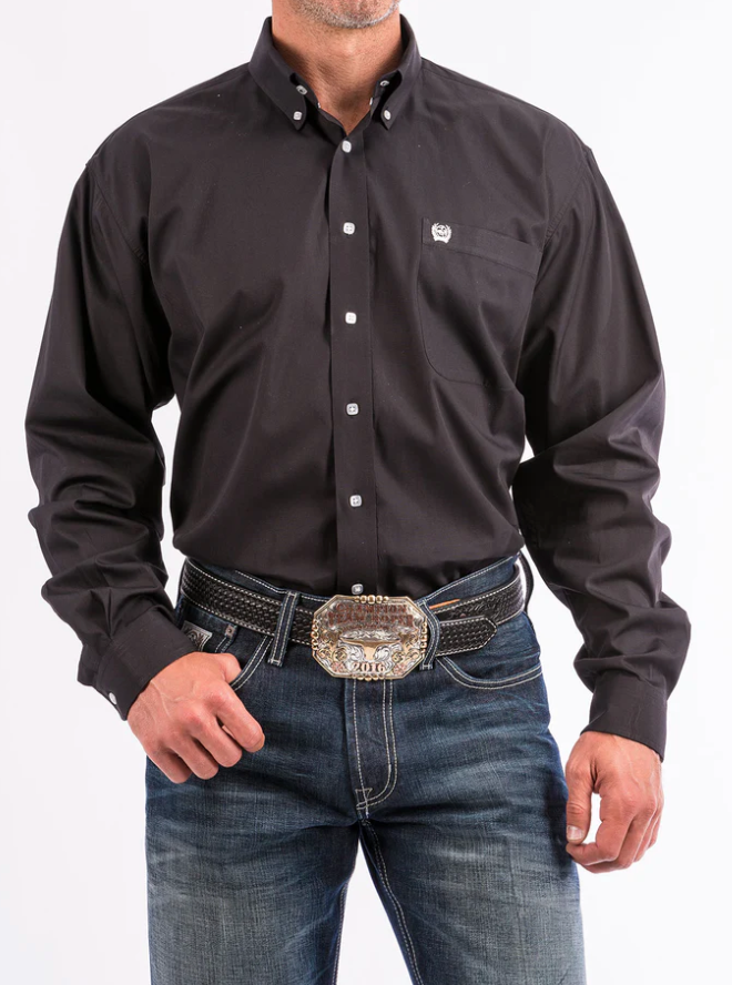 Cinch Classic Black Essential Shirt MT10320083