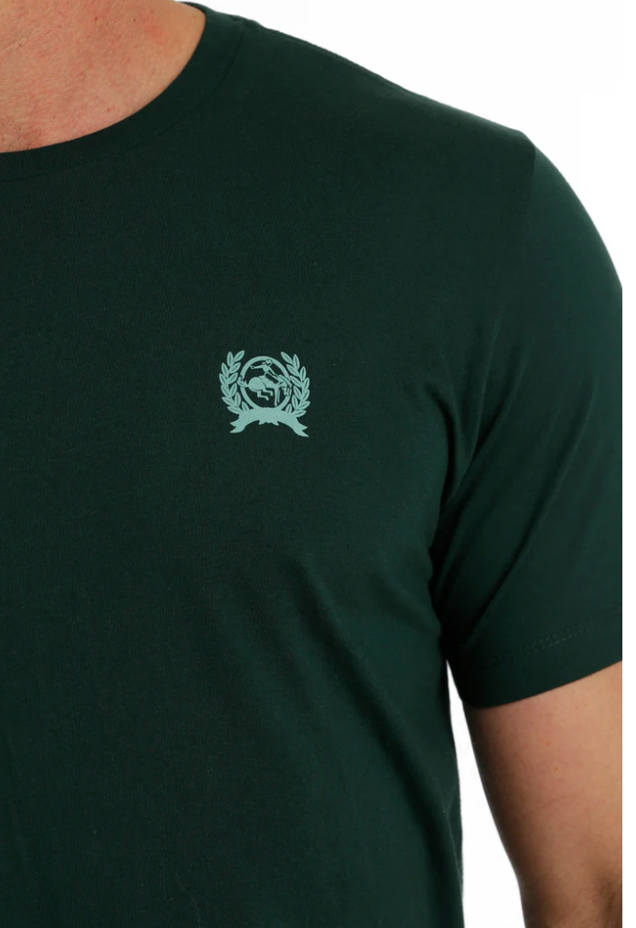 Cinch Small Logo T.Shirt Green MTT1690606