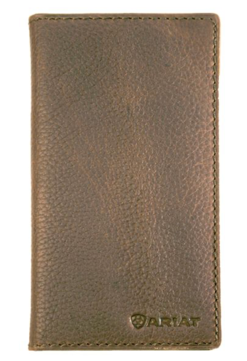 ARIAT RODEO WALLET DISTRESSED BROWN