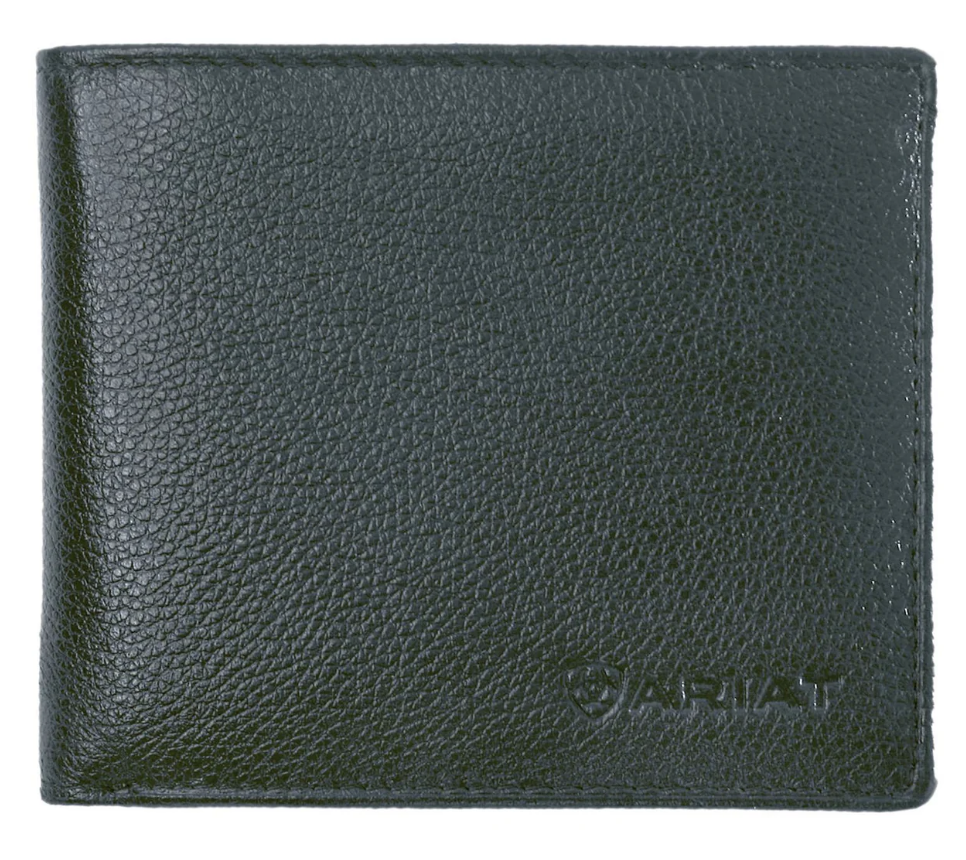 ARIAT BI-FOLD WALLET BLACK