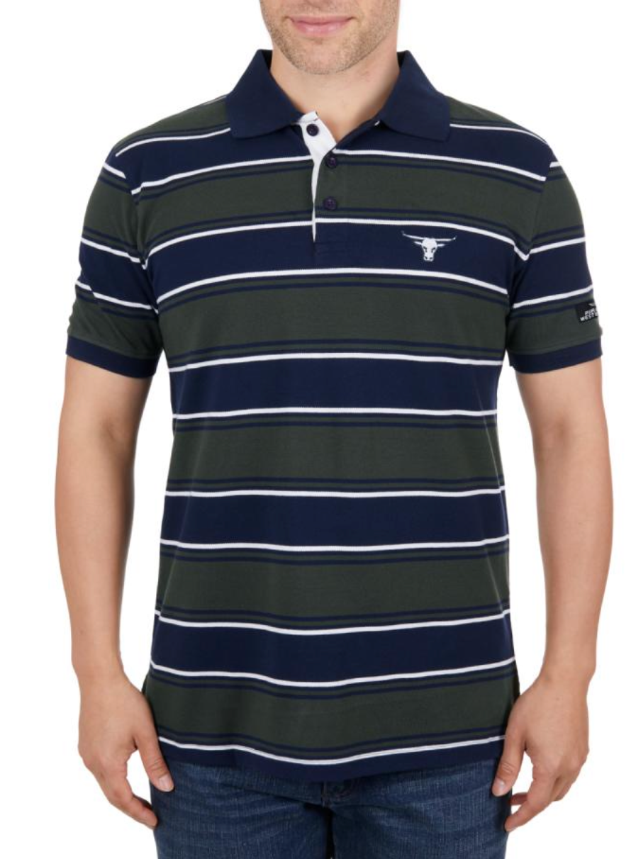 Pure Western Men's Carl Short Sleeve Polo