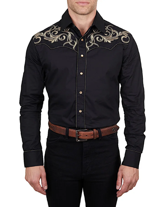 Wrangler Men's Adam Embroidery Shirt