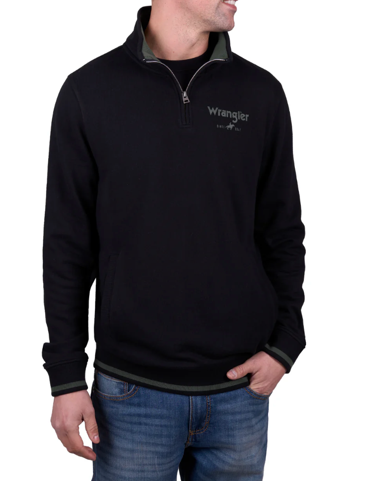 WRANGLER MENS ALEX 1/4 ZIP